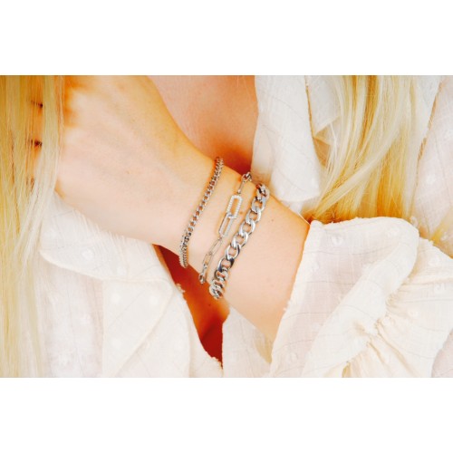 Bracelet acier uni