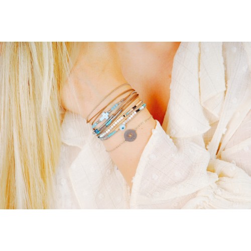 Bracelet acier uni