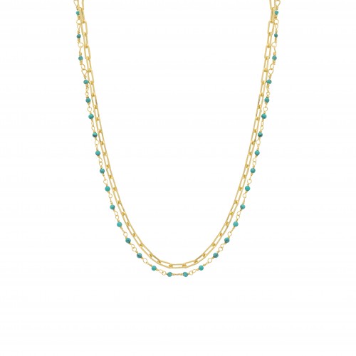 Collier Inde câble...
