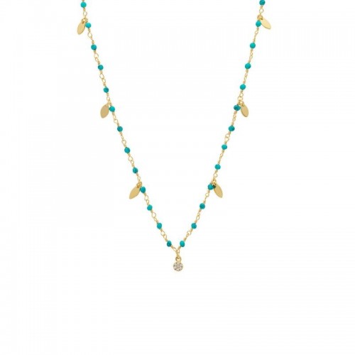 Collier pampilles Inde,...