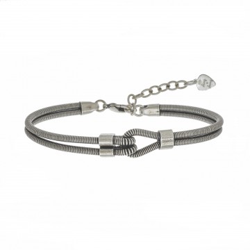 Bracelet Horizontal, double corde