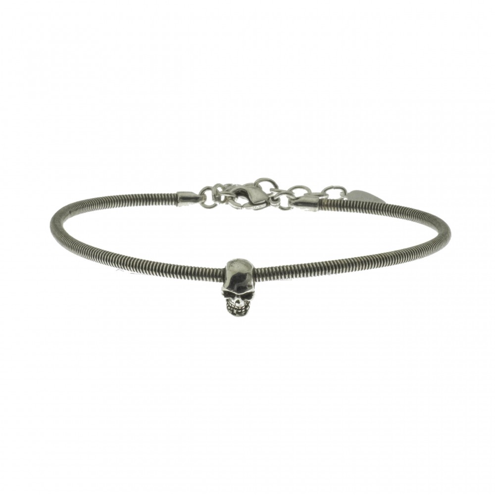 Bracelet Tête de mort, Argent 925 Bracelet Tête de mort, Argent 925