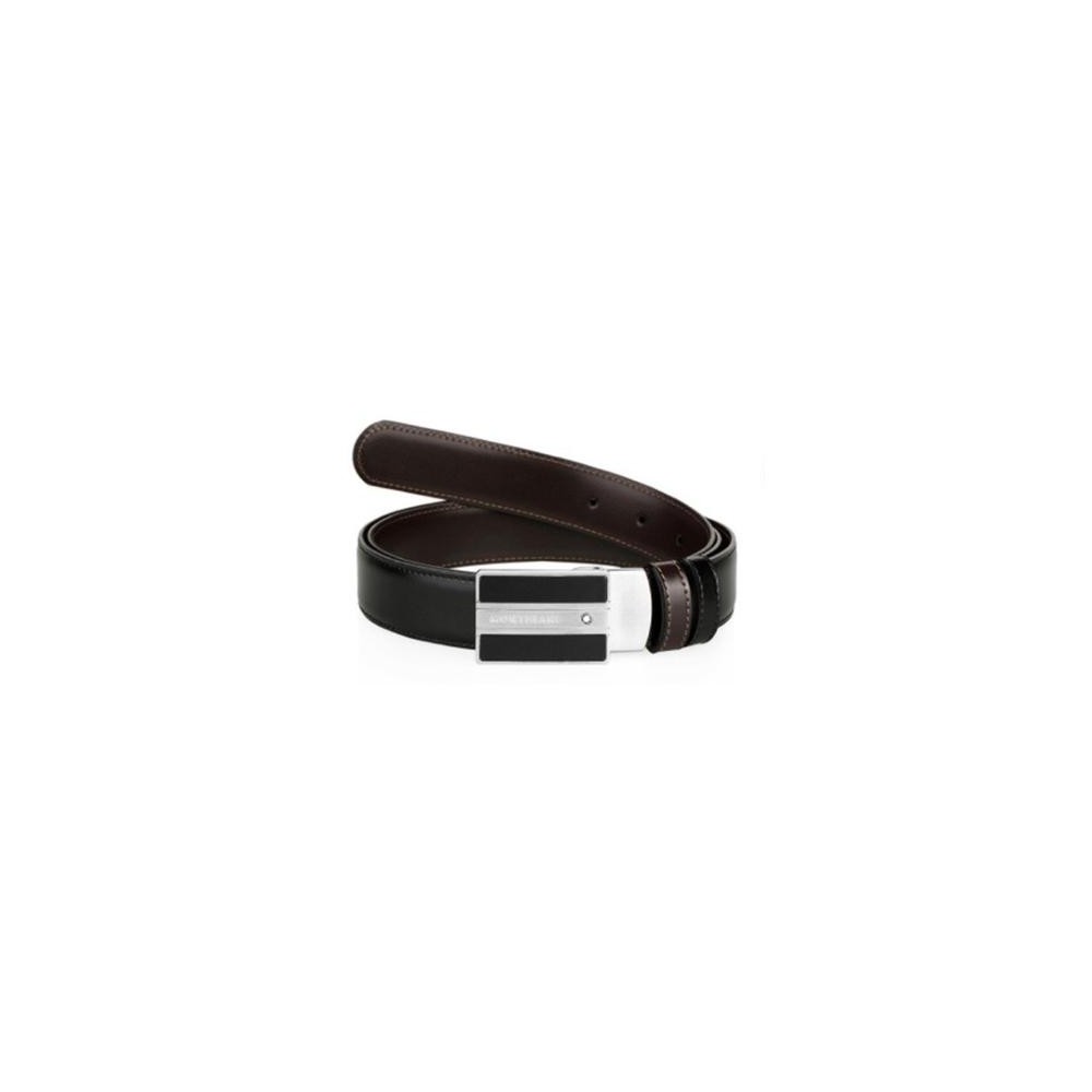 Ceinture affaires réversible noire/marron à couper selon la taille Ceinture affaires réversible noire/marron à couper selon la taille