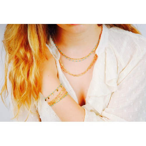 Collier Inde câble...