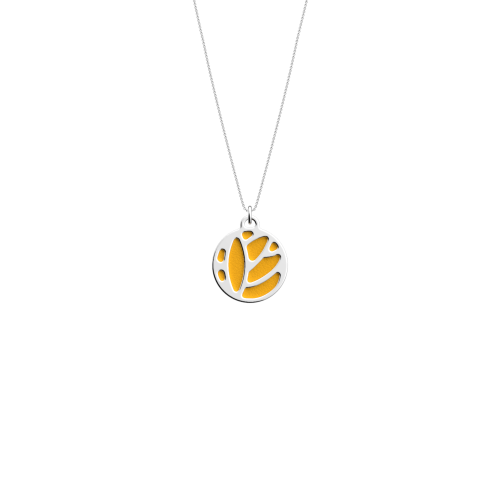 Collier Lotus Petit rond,...