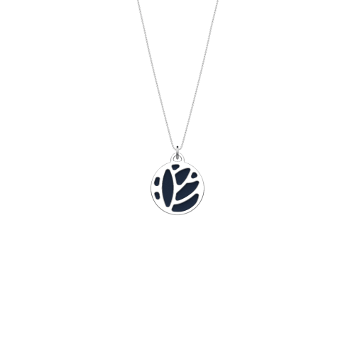 Collier Lotus Petit rond,...