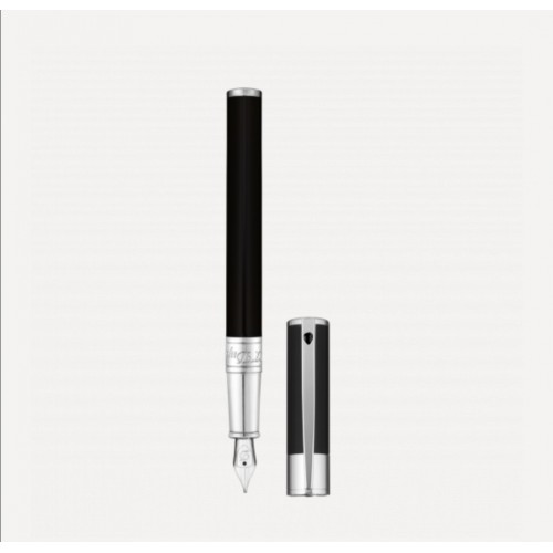 Stylo plume D-Initial, Noir...