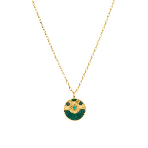 Collier Mucha Malachite