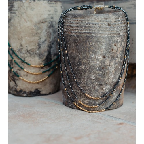 Collier Gaya Pyrite
