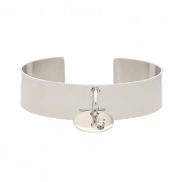 Bracelet acier uni, Zirconium