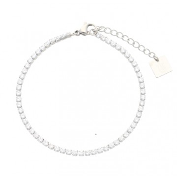 Bracelet acier uni, Zirconium