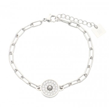 Bracelet acier uni, Zirconium