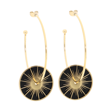 Boucles d'oreilles acier...