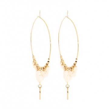 Boucles d'oreilles acier...