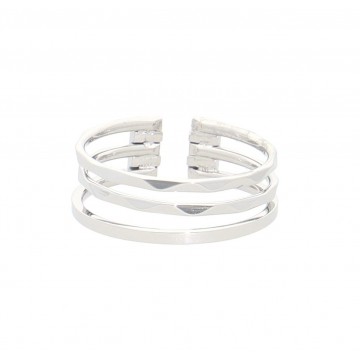 Bague acier uni