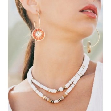 Boucles d'oreilles acier...