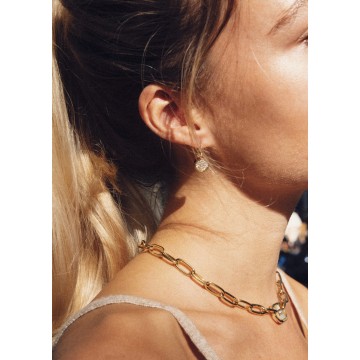 Boucles d'oreilles acier...
