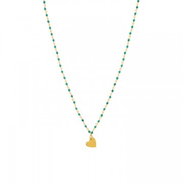Collier Inde Long Coeur
