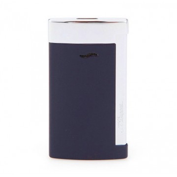 Briquet Slim 7, finition bleu et chrome