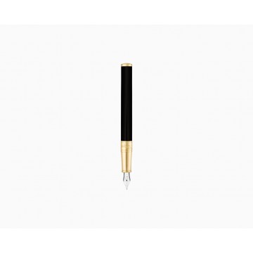 Stylo plume D-Initial, Noir...