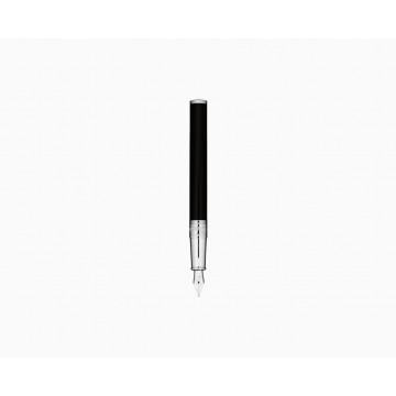 Stylo plume D-Initial, Noir...