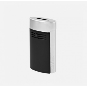 Briquet mégaJet, noir et chrome
