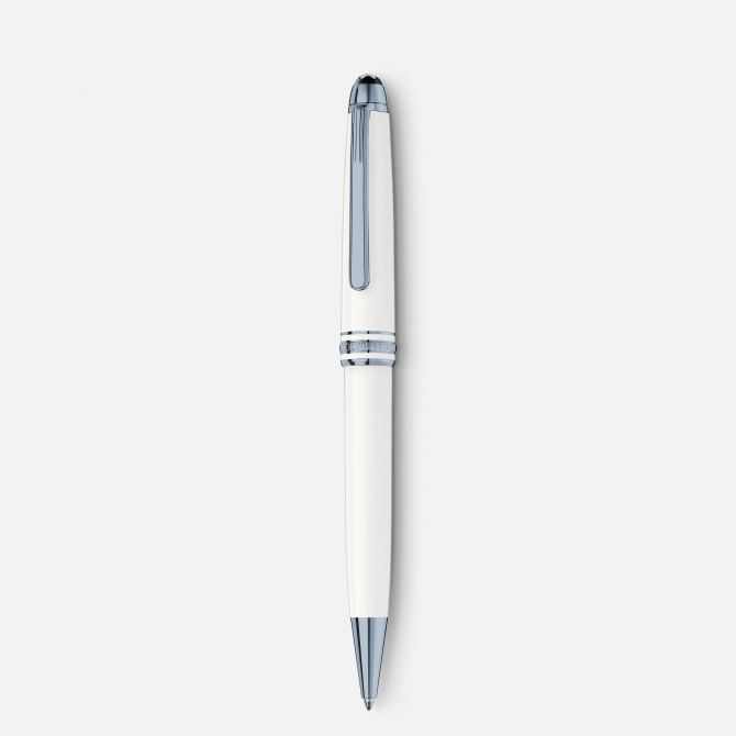 Stylo bille Meisterstück Glacier Classique blanc MontBlanc à