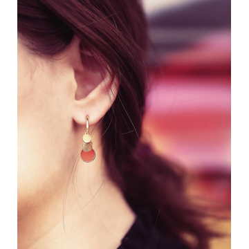 Boucles d'oreilles acier...