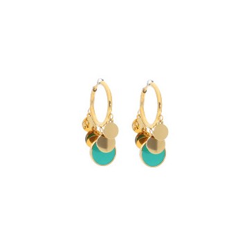 Boucles d'oreilles acier...