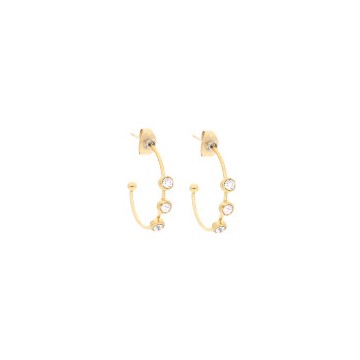 Boucles d'oreilles acier...