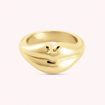 Bague Léo, Doré
