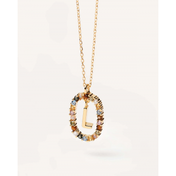 Collier Lettre L,...