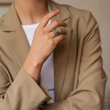 Bague, Argent