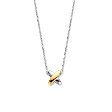 Collier, Argent et plaqué or