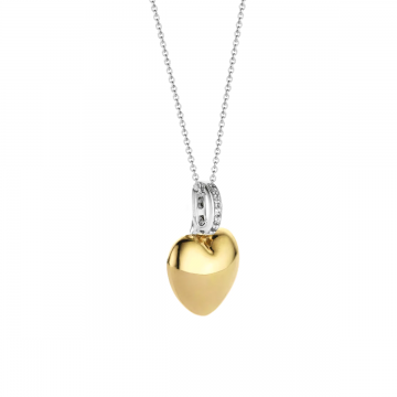 Pendentif, Argent et plaqué or