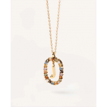 Collier Lettre J,...