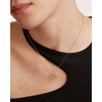 Collier Lettre V,...