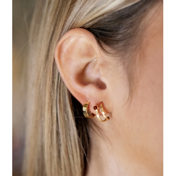 Boucles d'oreilles acier...