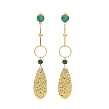Boucles d’oreilles acier...