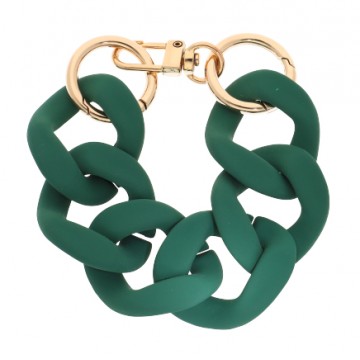 Bracelet Léontine, Vert mat