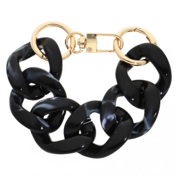 Bracelet Léontine, Noir...