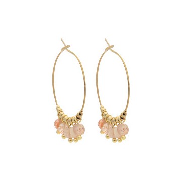 Boucles d’oreilles acier...