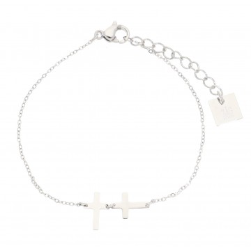 Bracelet acier uni