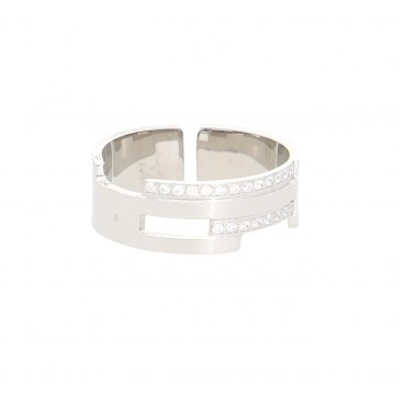 Bague acier uni, Zirconium
