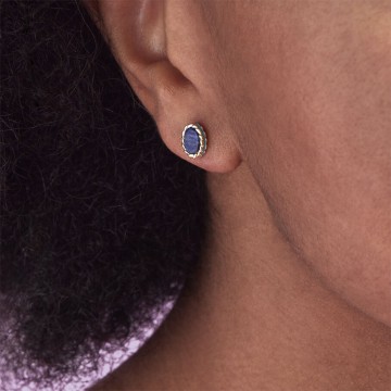 Boucles d'oreilles Atma, Doré