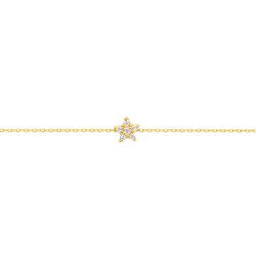 Bracelet Etoile étoile, Zirconium blanc