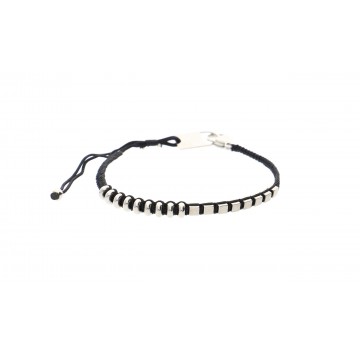 Bracelet cordon acier