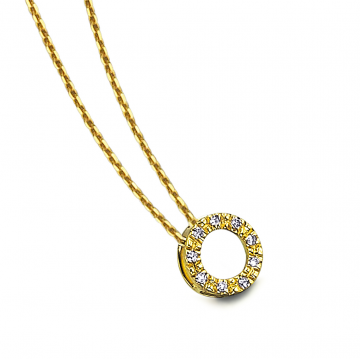 Collier, diamants et or 18 cts