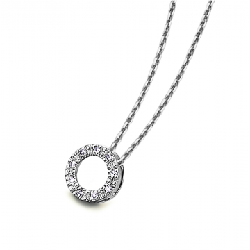 Collier, diamants et or 18 cts