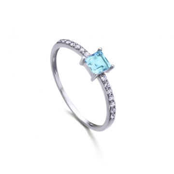 Bague, diamants et or 18 cts
